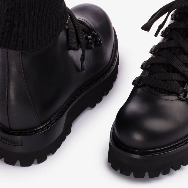 Le Silla Stivaletto trekking pelle nero Negozio online di fabbrica