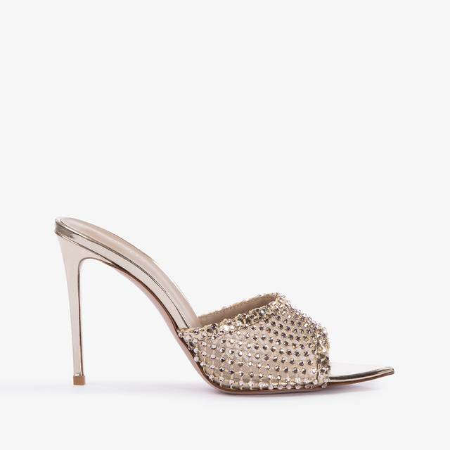 Le Silla Sandalo gioiello rete platino con Cristalli Shopping online