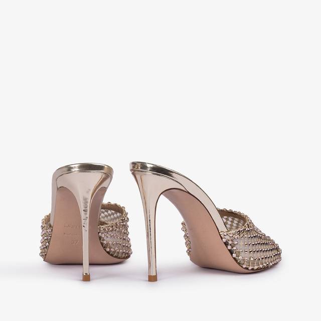 Le Silla Sandalo gioiello rete platino con Cristalli Shopping online