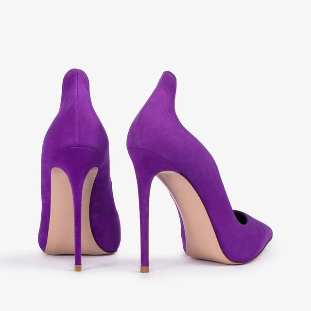 Le Silla Décolleté camoscio viola queen Cyber Monday