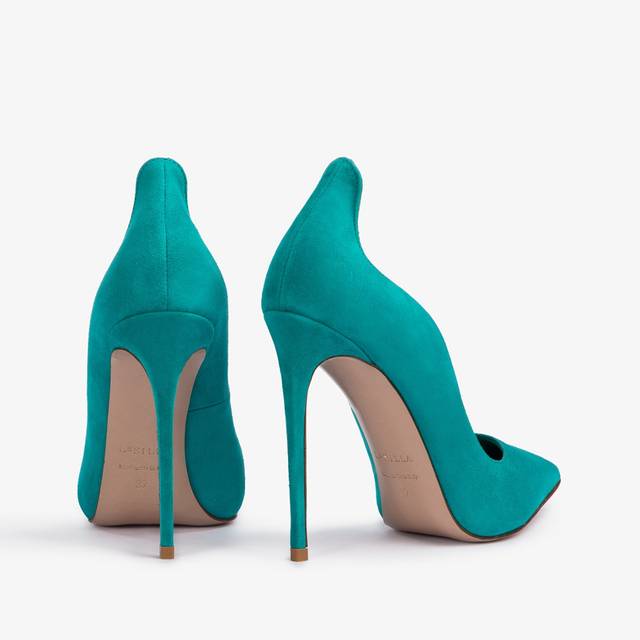 Le Silla Décolleté camoscio verde procida Offerta Pasqua