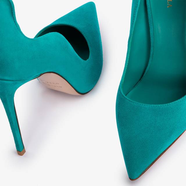 Le Silla Décolleté camoscio verde procida Offerta Pasqua
