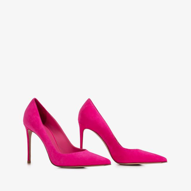 Le Silla Décolleté camoscio fucsia bouganville Nuovi prodotti