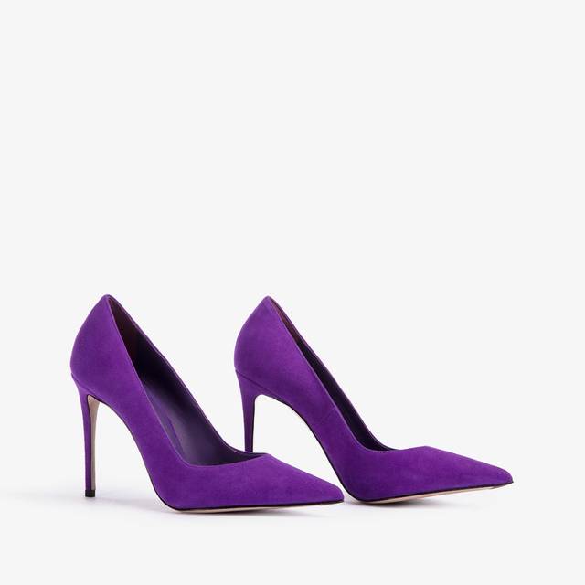 Le Silla Décolleté camoscio viola kamala Offerte stagionali