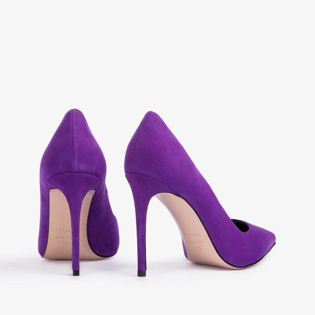 Le Silla Décolleté camoscio viola kamala Offerte stagionali