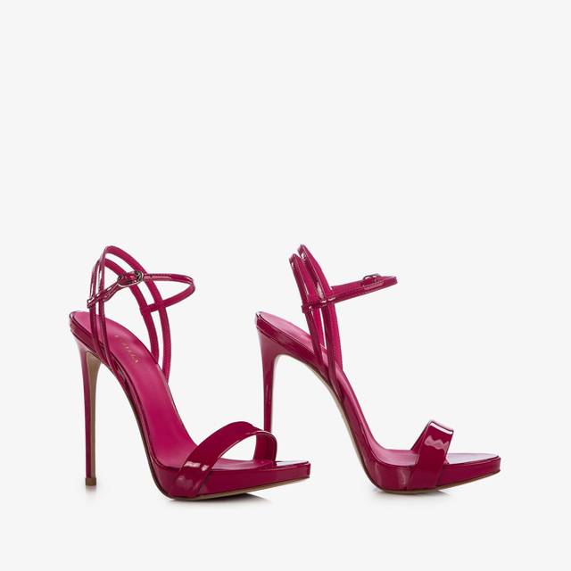 Le Silla Sandalo vernice fucsia cosmopolitan Latest stili