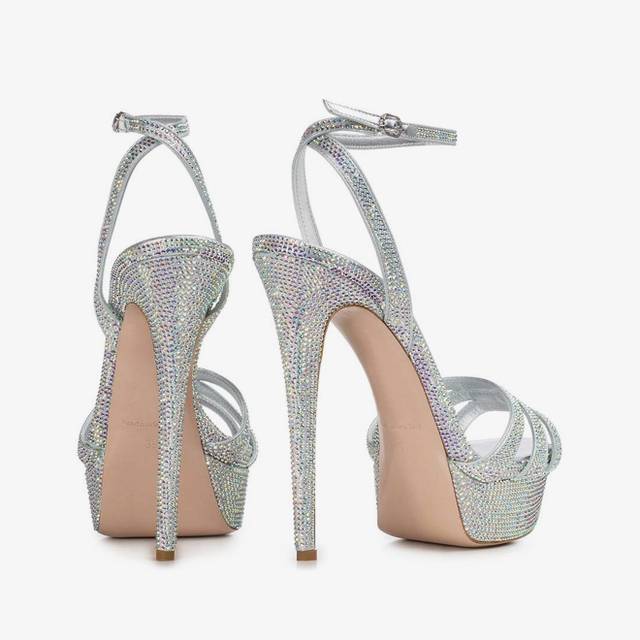 Le Silla Sandalo gioiello argento con Cristalli Discount Store per i nuovi prodotti