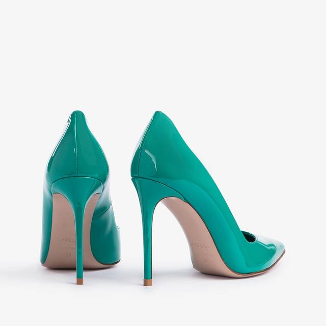 Le Silla Décolleté vernice verde procida 50% di sconto con spedizione gratuita