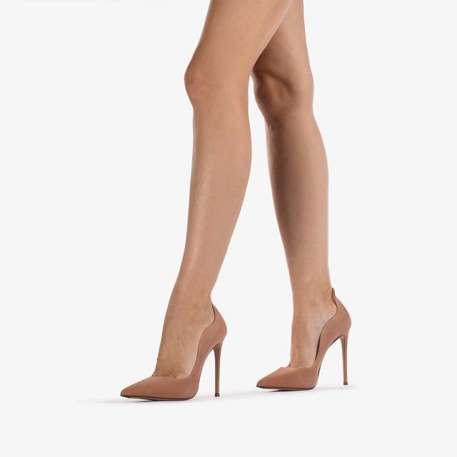 Le Silla Décolleté camoscio nude phard Esporta salva