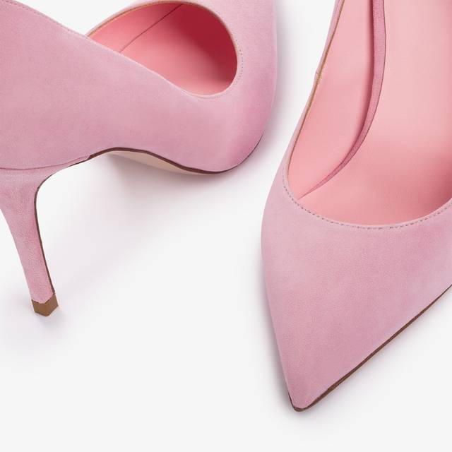 Le Silla Décolleté camoscio rosa dea Soddisfazione Garantita