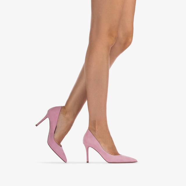 Le Silla Décolleté camoscio rosa dea Soddisfazione Garantita