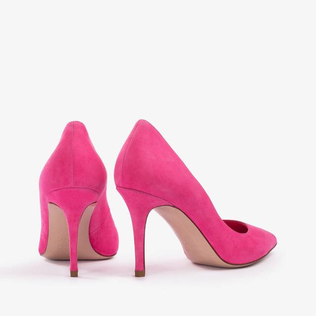 Le Silla Décolleté camoscio fucsia party Qualità Garantita