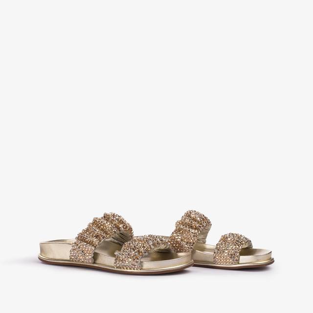 Le Silla Ciabatta Cristalli platino Offerta esclusiva