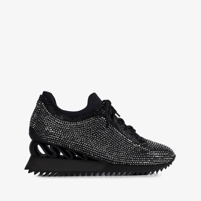 Le Silla Sneaker Cristalli nera Offerta San Valentino