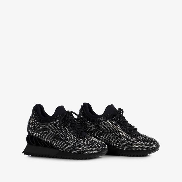 Le Silla Sneaker Cristalli nera Offerta San Valentino