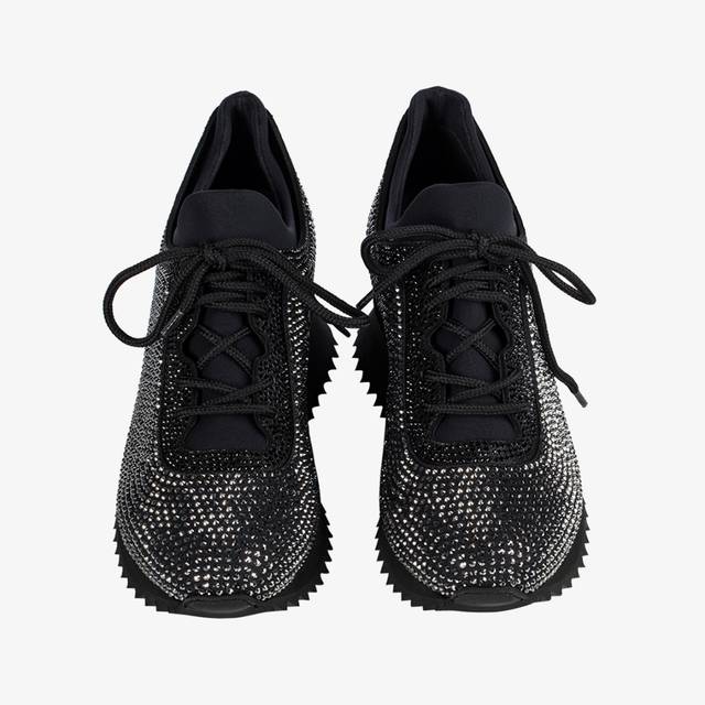 Le Silla Sneaker Cristalli nera Offerta San Valentino