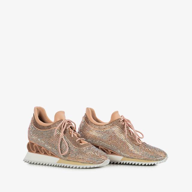 Le Silla Sneaker Cristalli nude phard Offerta Anniversario