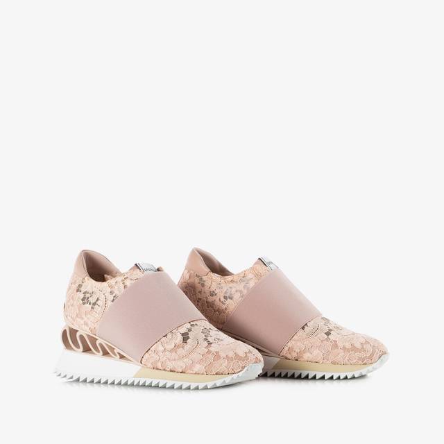 Le Silla Sneaker pizzo nude phard Offerte esclusive