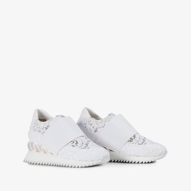 Le Silla Sneaker pizzo bianca Lightning offer