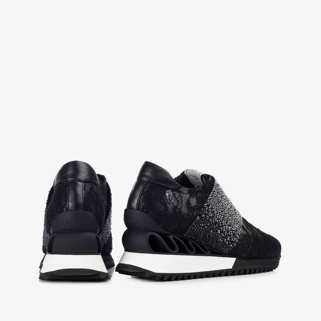 Le Silla Sneaker pizzo nero Grandi sconti