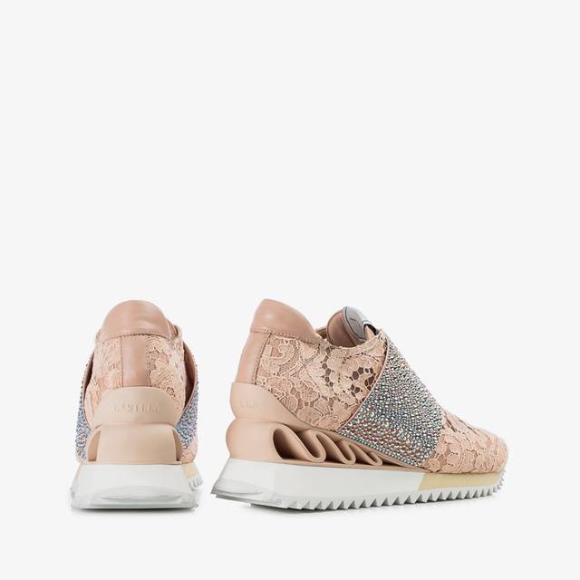 Le Silla Sneaker pizzo nude phard Nuovi prodotti