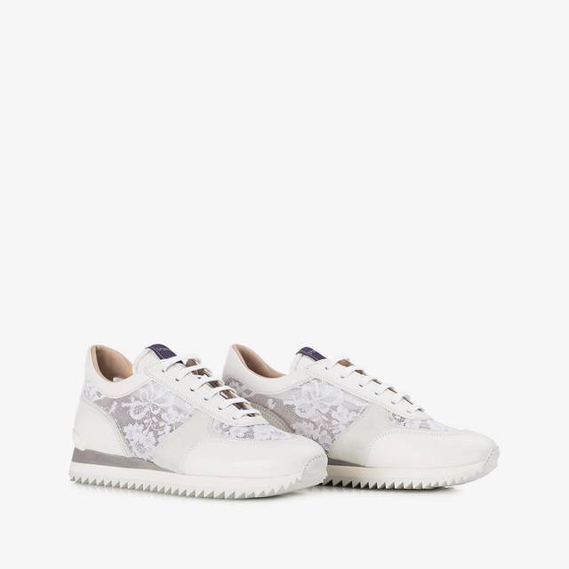 Le Silla Scarpa running pizzo bianca carta Comprane uno, ottenene uno gratis