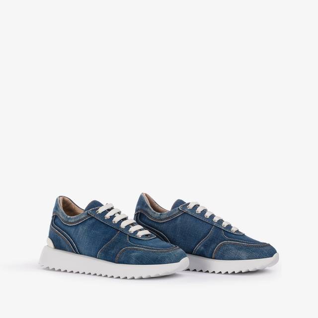 Le Silla Scarpa running denim blu Sconti VIP