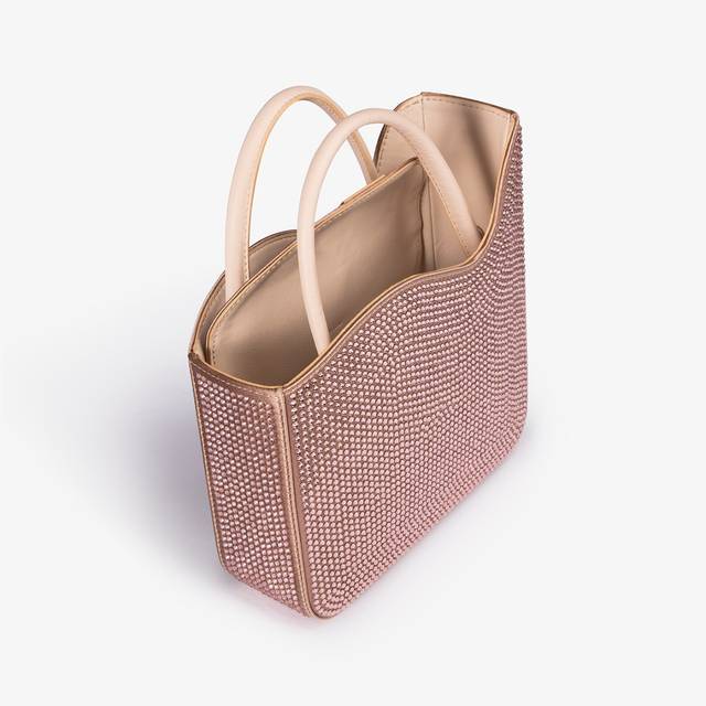 Le Silla Small bag cristalli nude phard Promozione temporanea