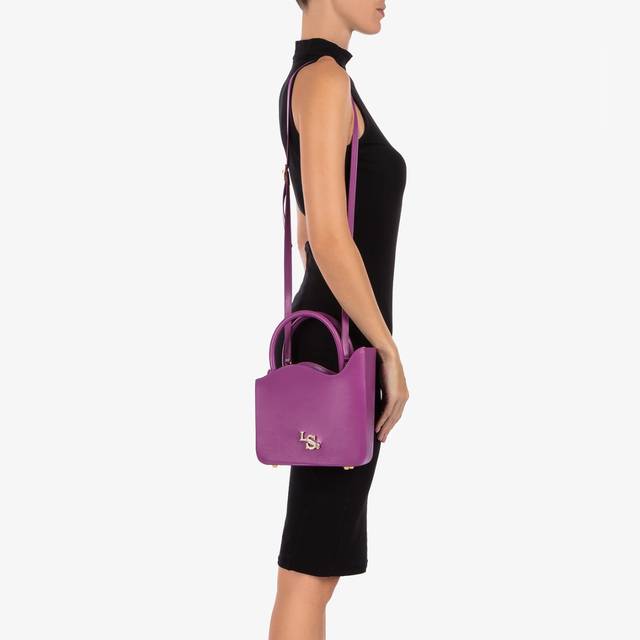 Le Silla Medium bag pelle lavanda darling Black Friday Prezzi