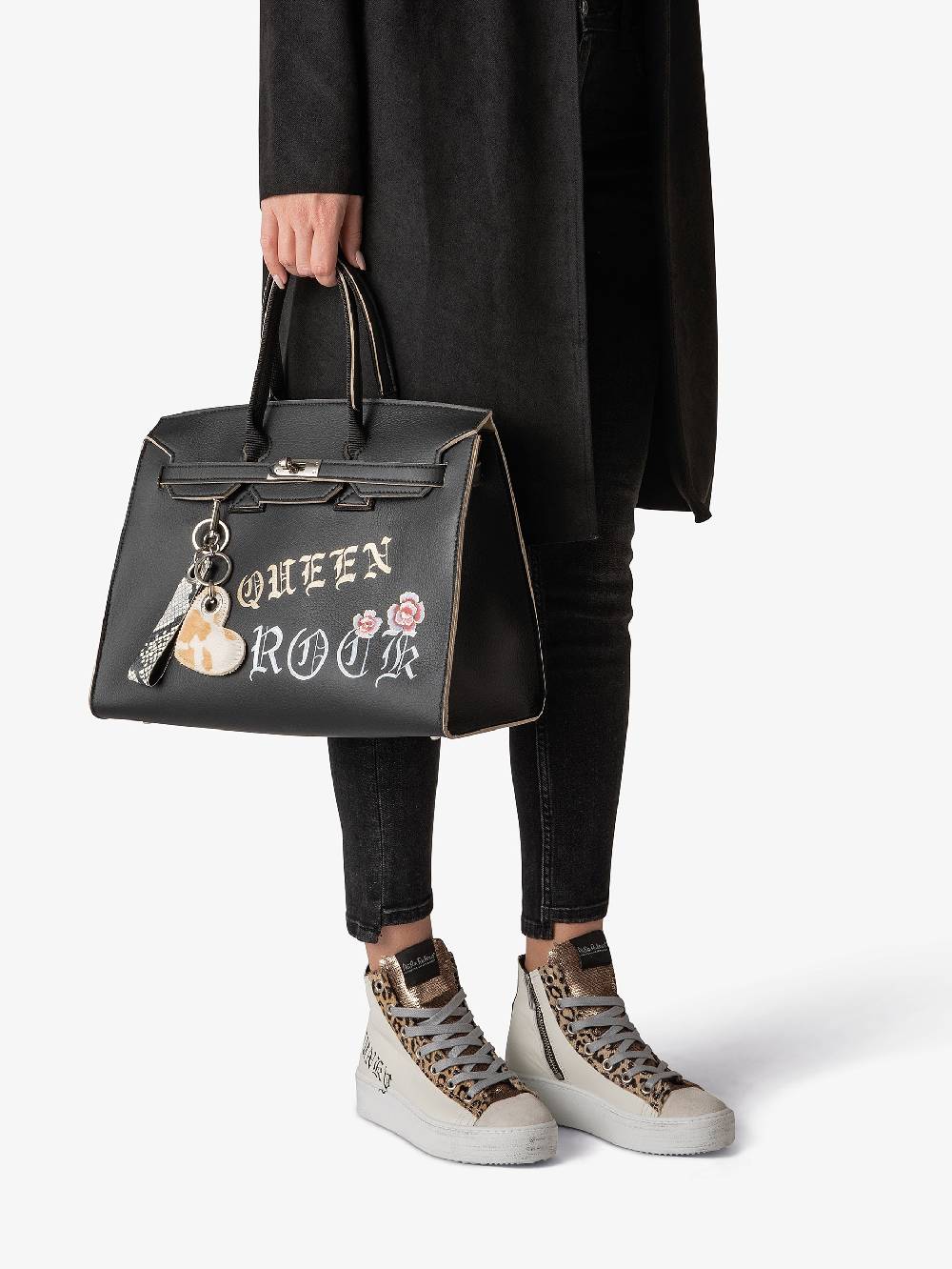 Nira Rubens LONG ISLAND - SCRITTA GOLD PARDUS Negozi Online