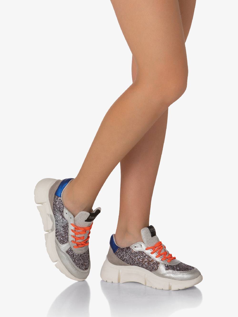 Nira Rubens Chunky Sneakers Stinger Dazzling Blue - Stella Argento Presa
