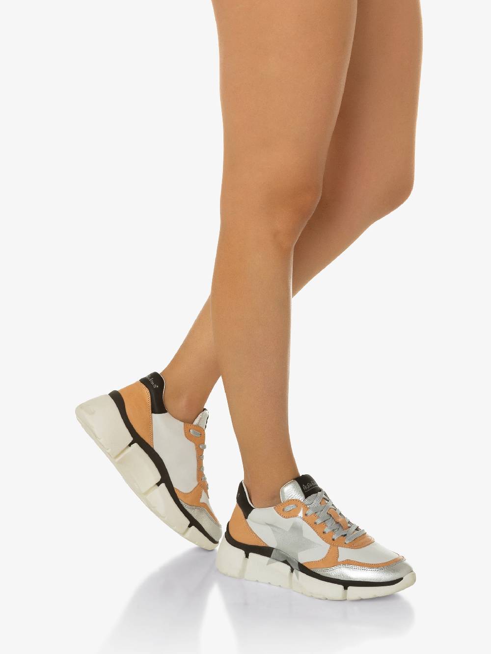 Nira Rubens Chunky Sneakers Stinger Class Camel - Stella Outlet