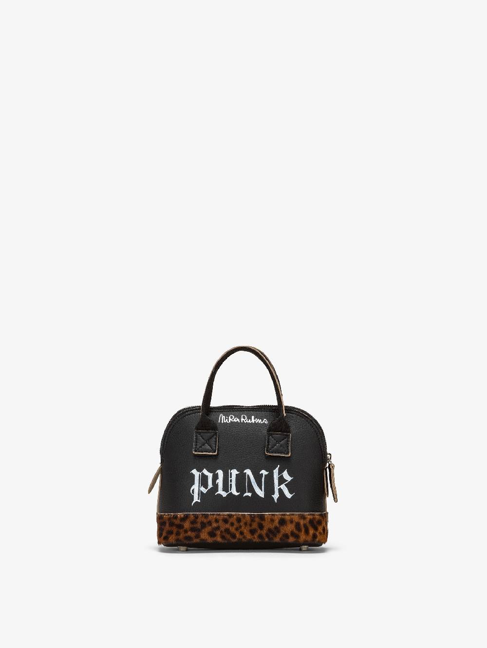 Nira Rubens TOY BAG - SAND FUR ANIMALIER LOS ANGELES PUNK Vendita Economica