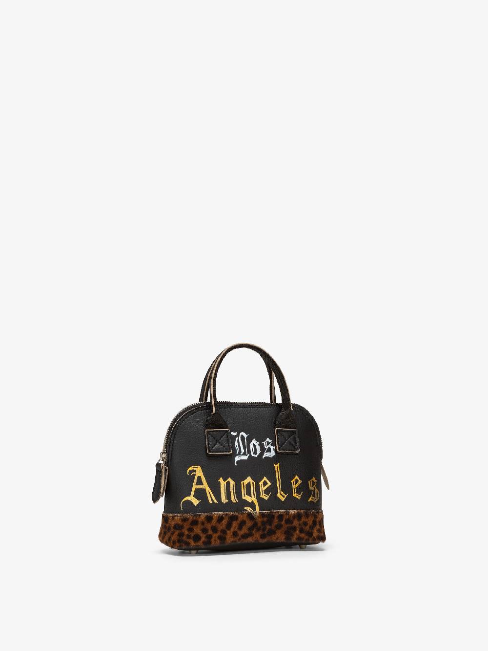 Nira Rubens TOY BAG - SAND FUR ANIMALIER LOS ANGELES PUNK Vendita Economica