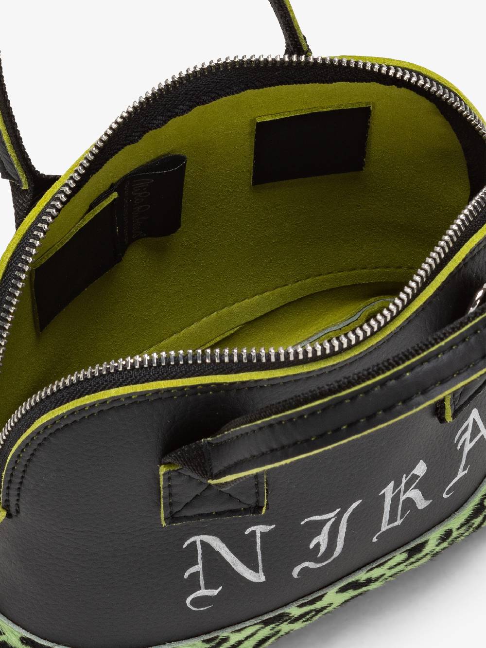 Nira Rubens TOY BAG - LIME FUR CORSARO MINT PUNK NIRA Saldi Di Fabbrica
