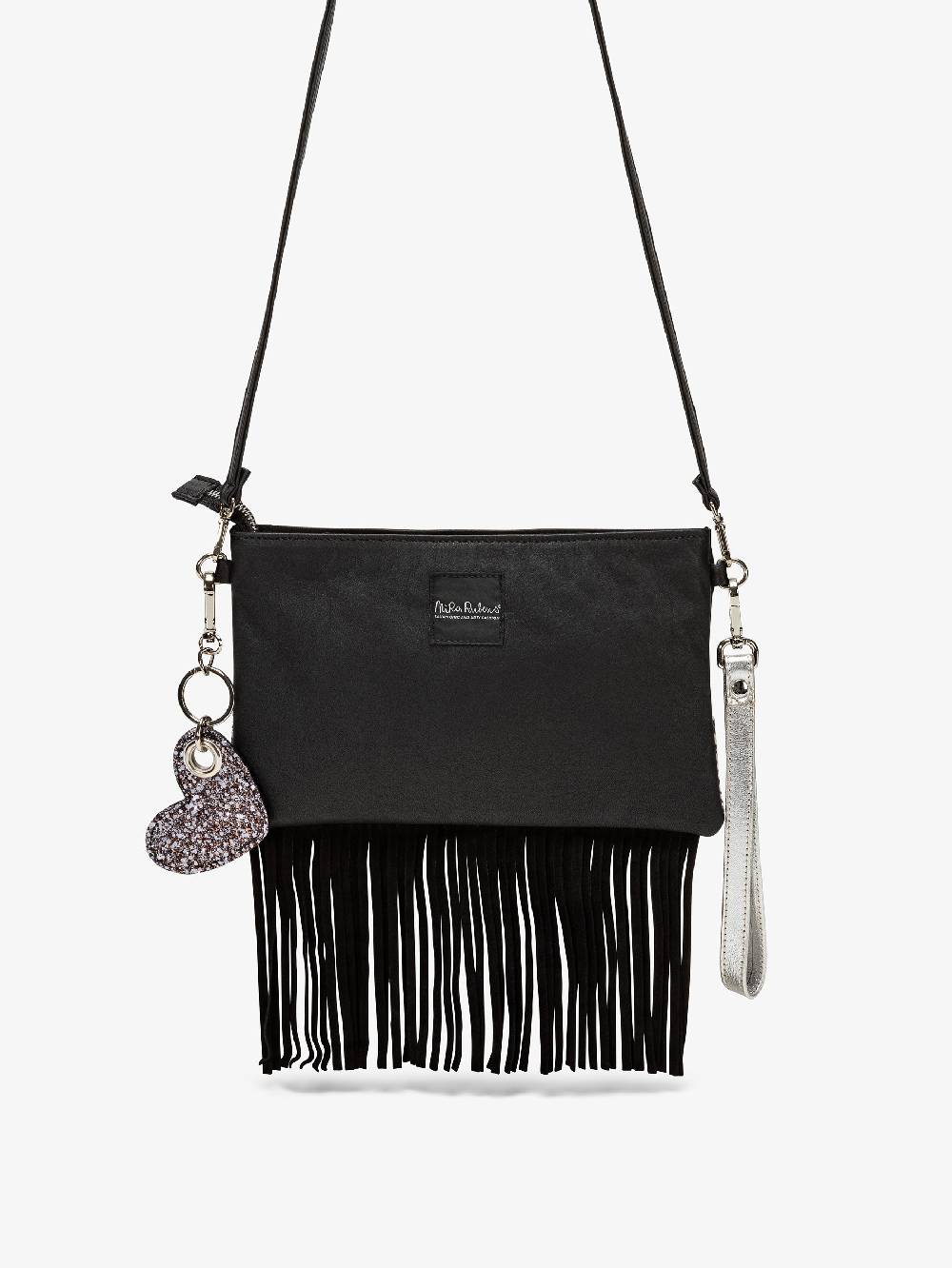 Nira Rubens Minibag Frange - Zebrina Silver Italia