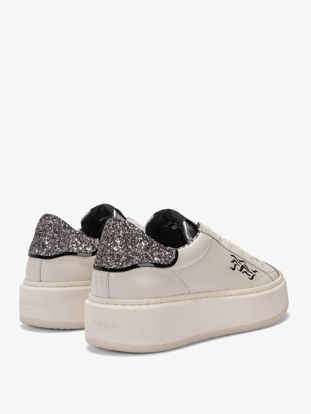 Nira Rubens METROPOLITAN WHITE ZEBRINA-WAVES Fino Al -60%
