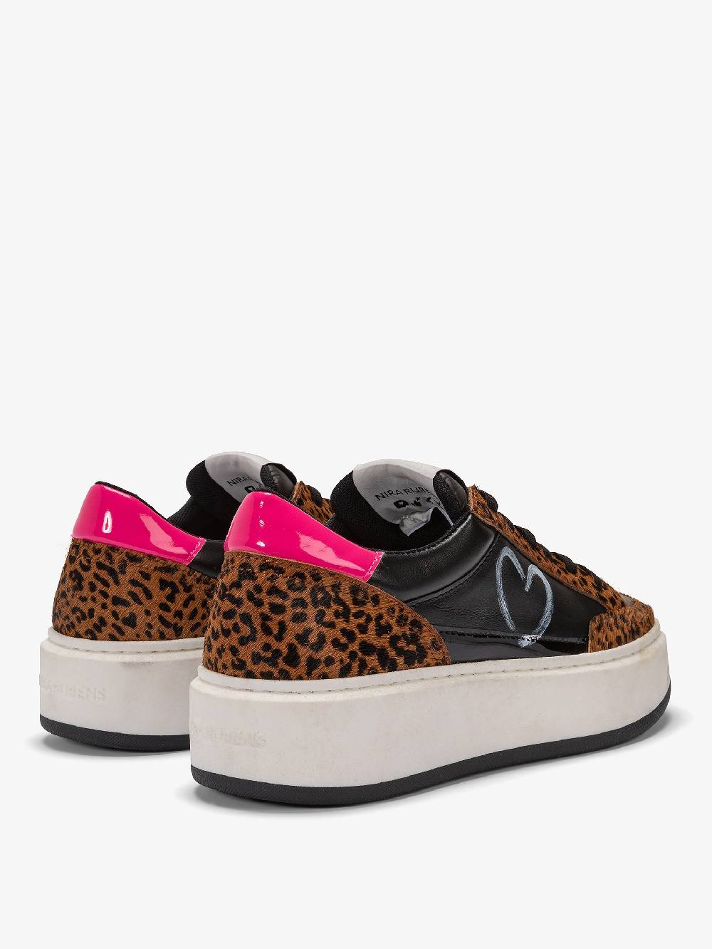 Nira Rubens PALOMA VANITY BLACK-HEART Affare Del Giorno