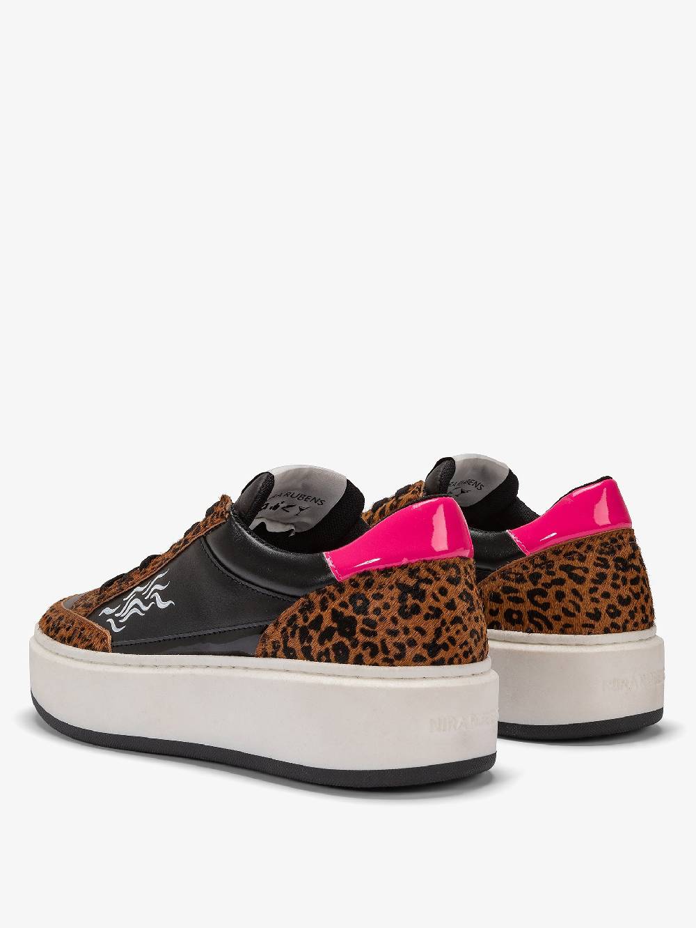 Nira Rubens PALOMA VANITY BLACK-WAVES Prezzo Ridotto