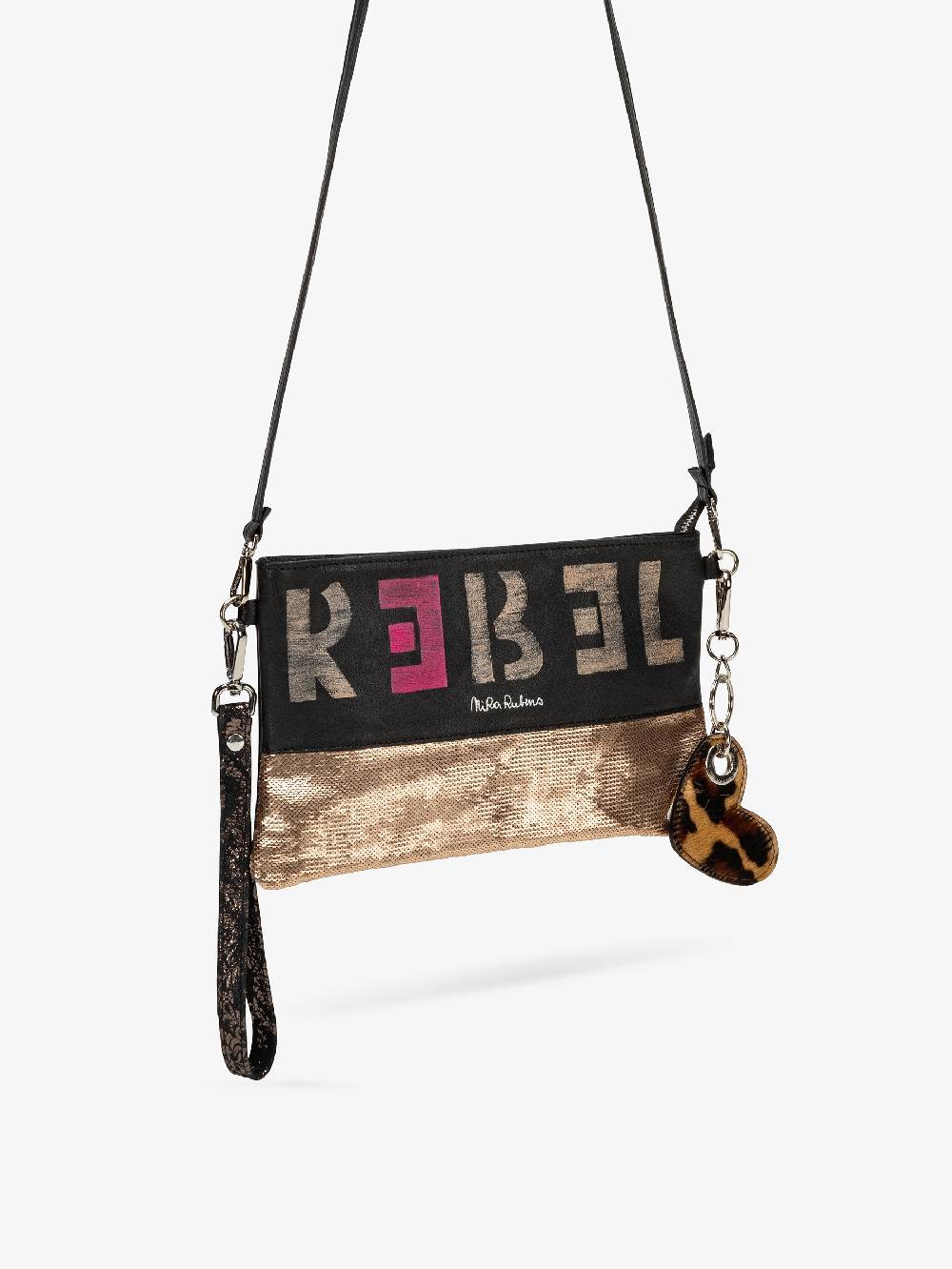 Nira Rubens Minibag - Black Gold 2025
