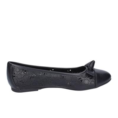 scarpe donna GATTINONI ballerine nero pelle sintetica BD151 Italia