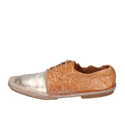scarpe donna MOMA classiche marrone pelle oro 1AS439-RANA BC828 Soddisfazione Garantita