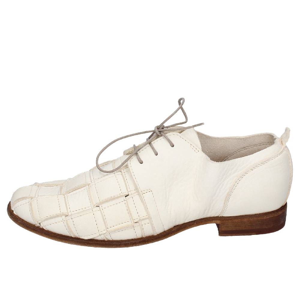 scarpe donna MOMA classiche bianco pelle 39409A VINTAGE EX454 Shopping Online