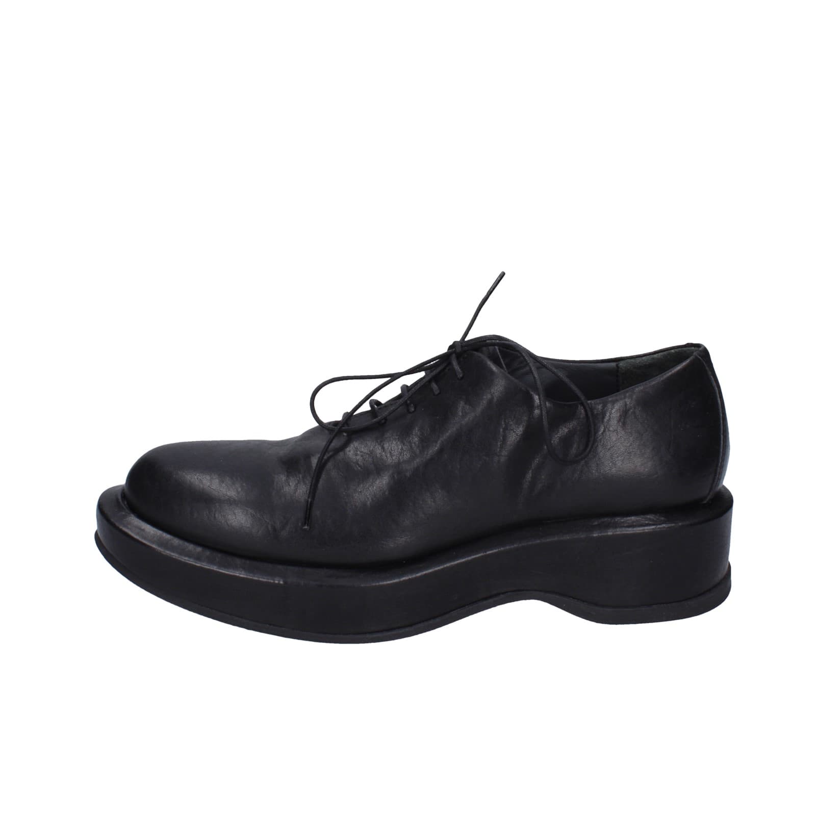 scarpe donna MOMA classiche nero pelle 82302A-CU EY499 Sottocosto