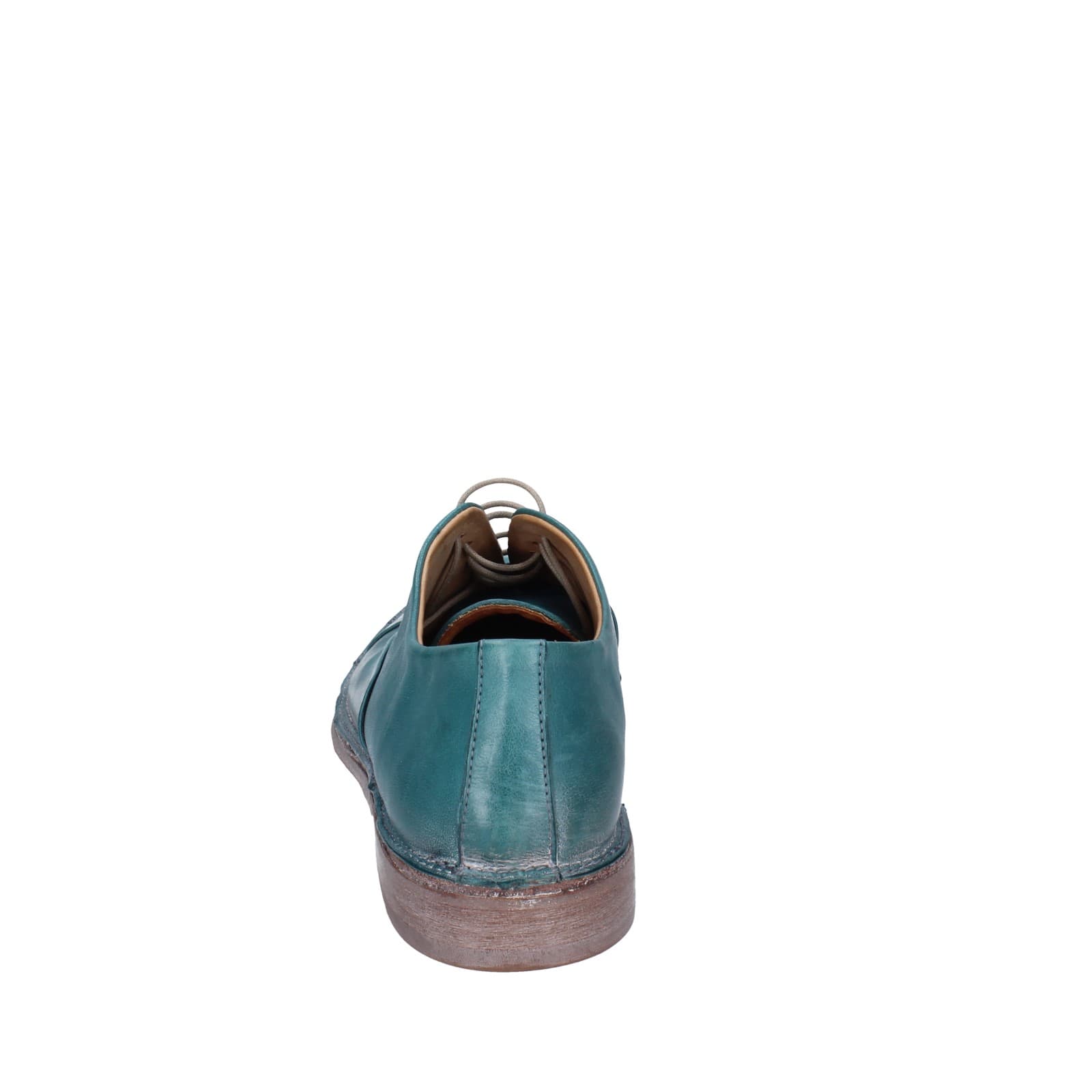 scarpe donna MOMA classiche verde pelle EZ856 Convenienza