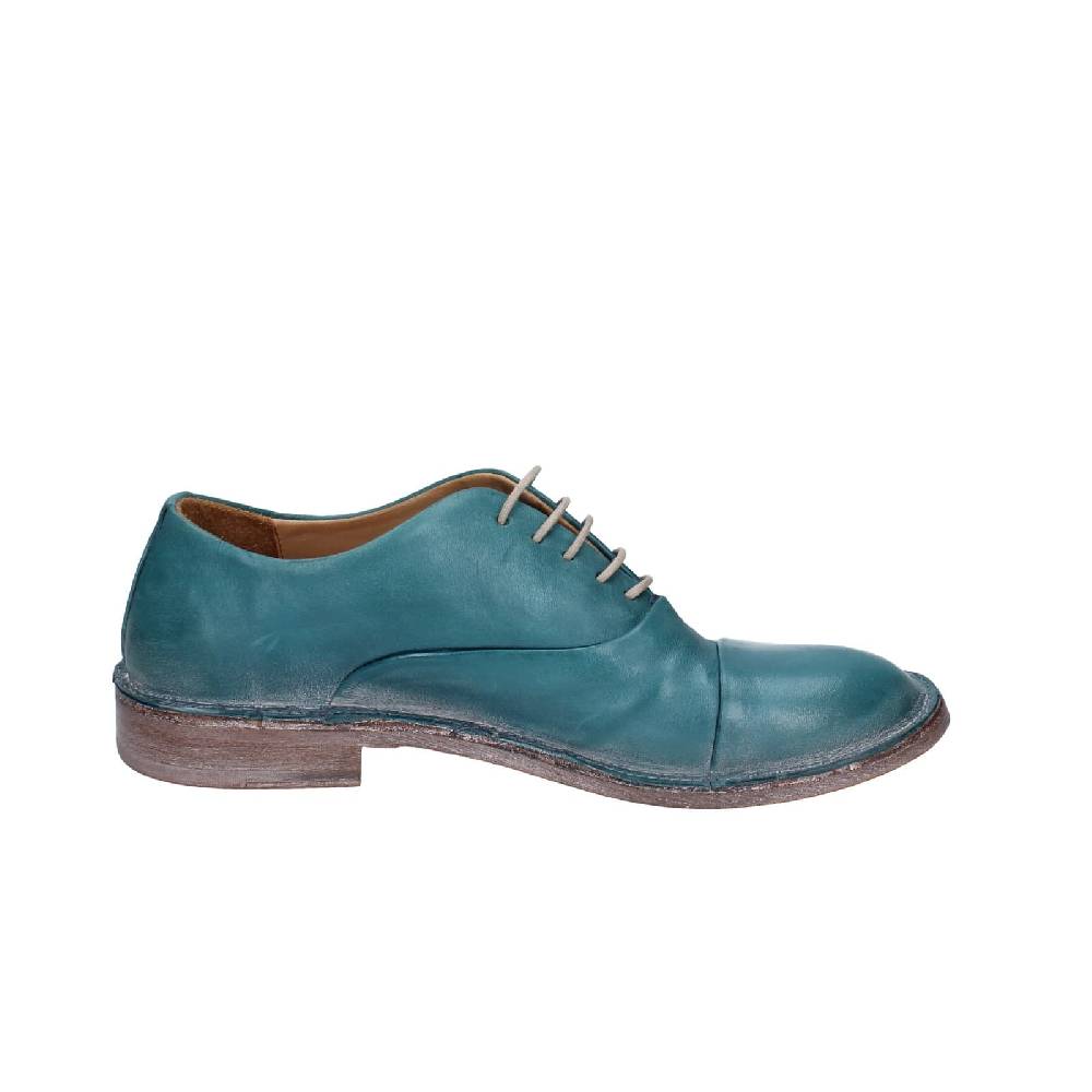 scarpe donna MOMA classiche verde pelle EZ856 Convenienza