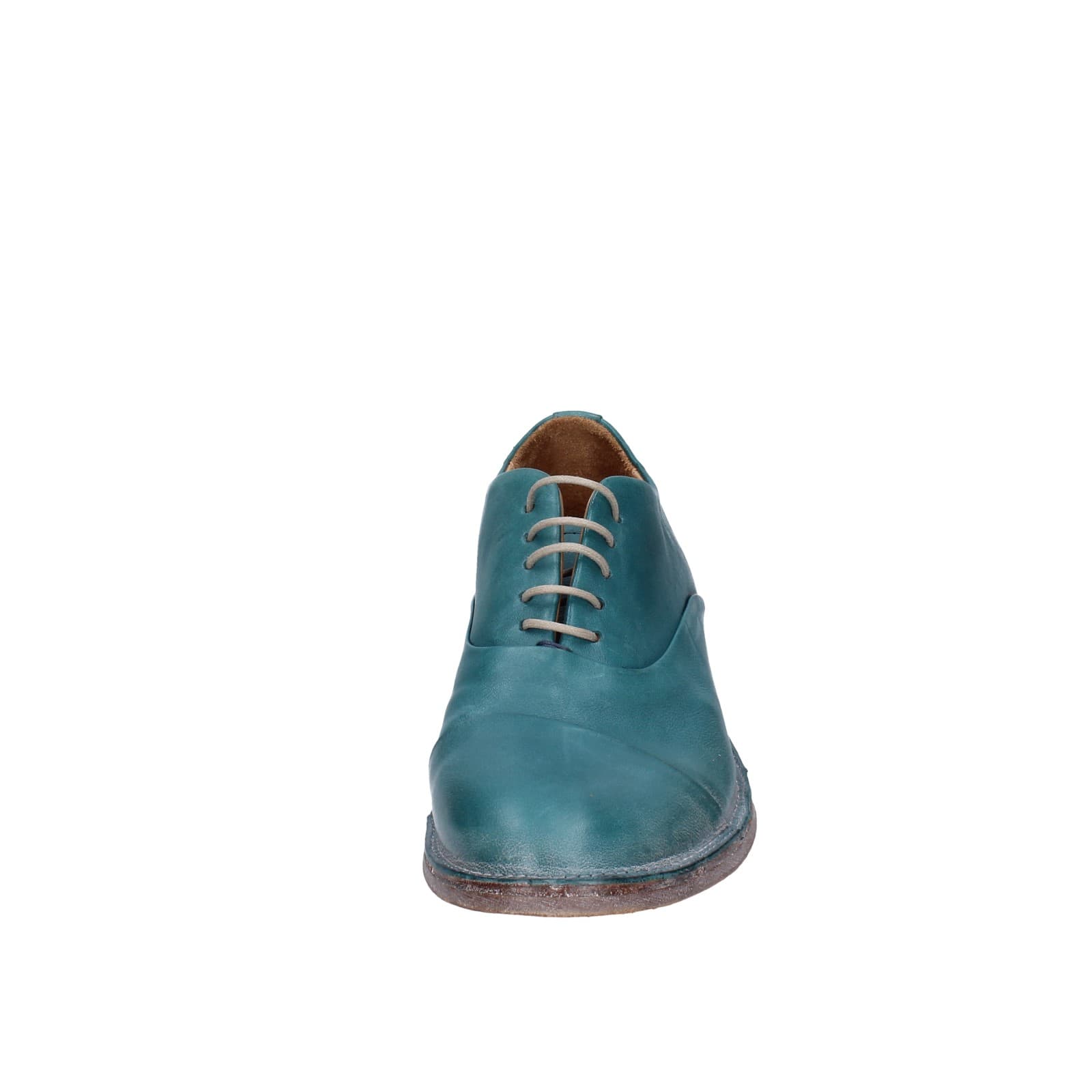 scarpe donna MOMA classiche verde pelle EZ856 Convenienza