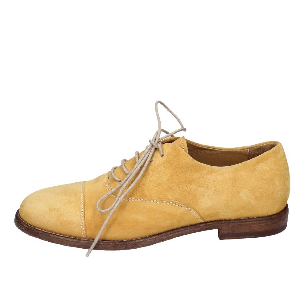 scarpe donna MOMA classiche giallo camoscio VINTAGE EX478 Economico
