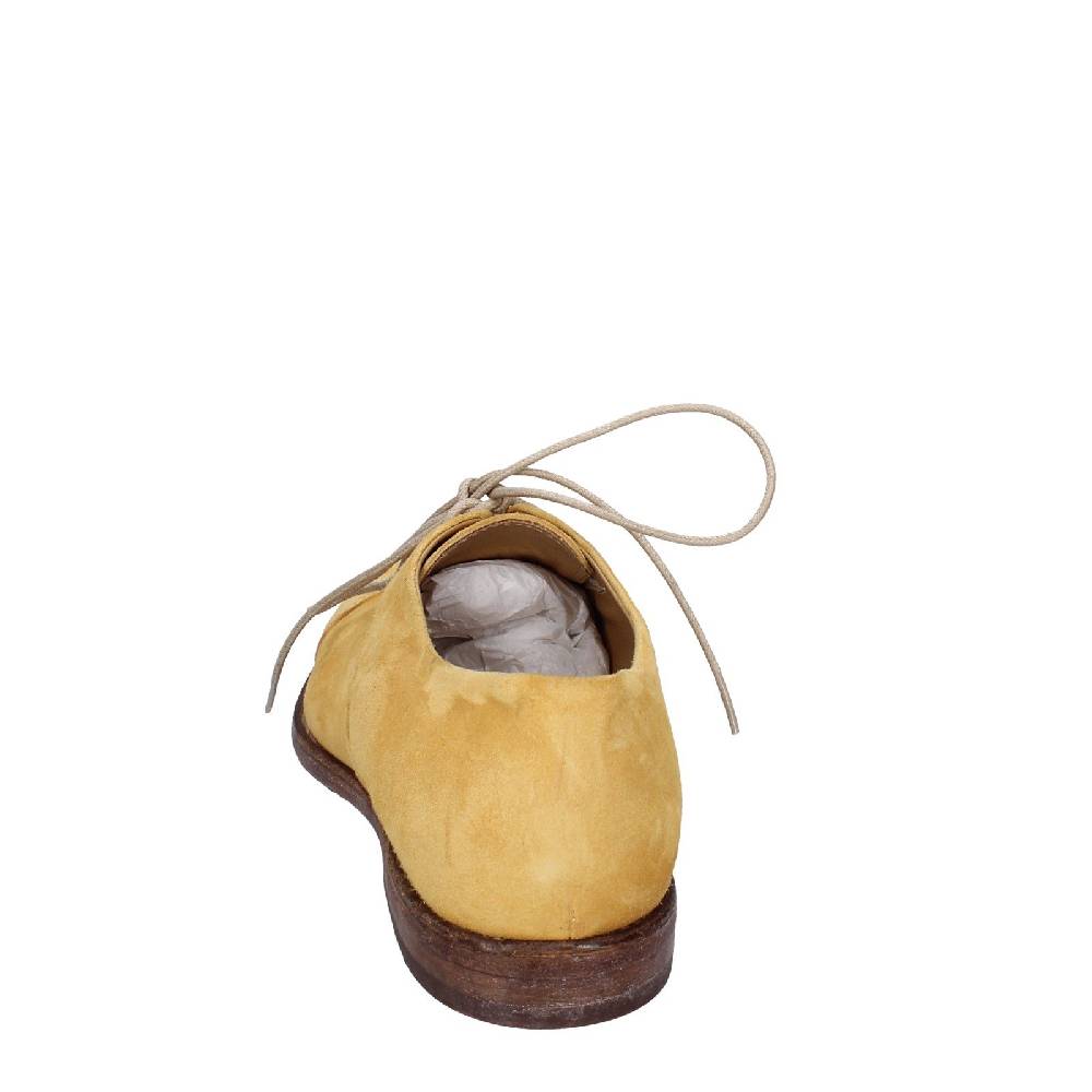 scarpe donna MOMA classiche giallo camoscio VINTAGE EX478 Economico