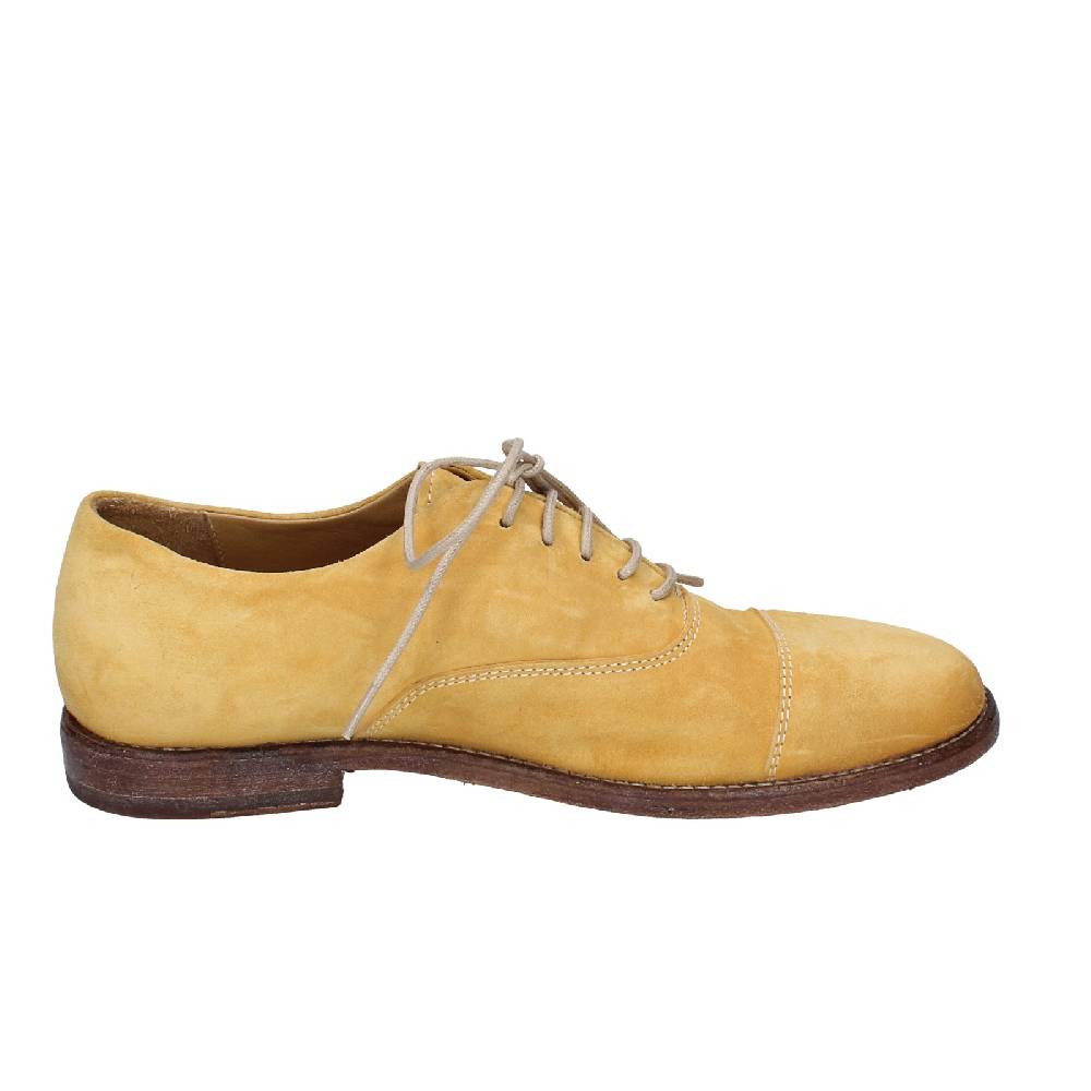 scarpe donna MOMA classiche giallo camoscio VINTAGE EX478 Economico